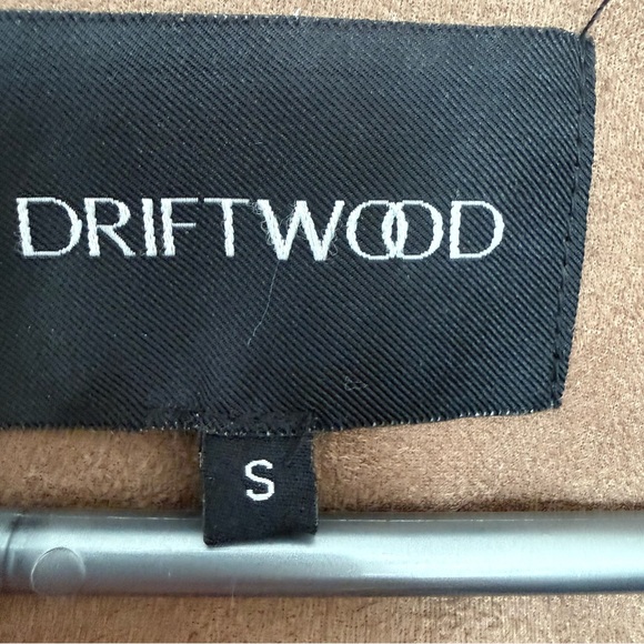 Driftwood Suede Tan Fringe Blazer size Small - Picture 7 of 7